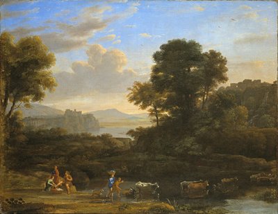 Pastorale Landschaft von Claude Lorrain